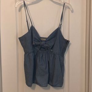 Madewell Tiefront Keyhole Cami